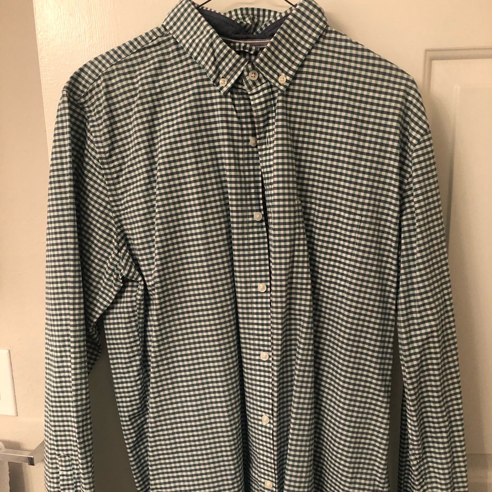 Express Green Dress Shirt
